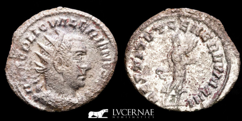 Roman Empire.- Valerian I - Silvered Antoninianus (3,28 g, 23 mm). Moesia (Vimin...