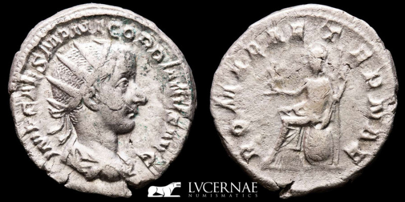 Roman Empire - Gordian III (238-244 A.D.). Silver antoninanus (4,80 g., 22 mm) M...