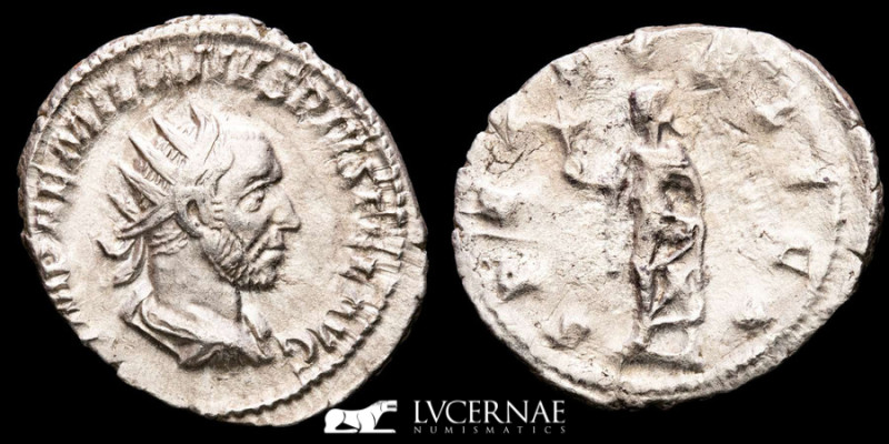 Roman Empire - Aemilian (253 A.D.) Silver antoninianus (3,35 g. 21 mm.). Rome, 2...