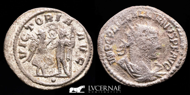 Roman Empire - Gallienus (AD 253-268), Silvered Billon antoninianus (2.83 g., 23...