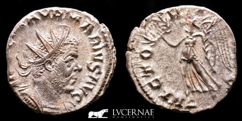 Roman Empire - Marius Gallic usurper (268-269 A.D.) Silver antoninianus (3,01 g,...