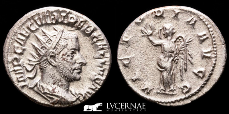 Roman Empire - Trebonianus Gallus (A.D. 251-253). Silver antoninianus (3.88 g. 2...