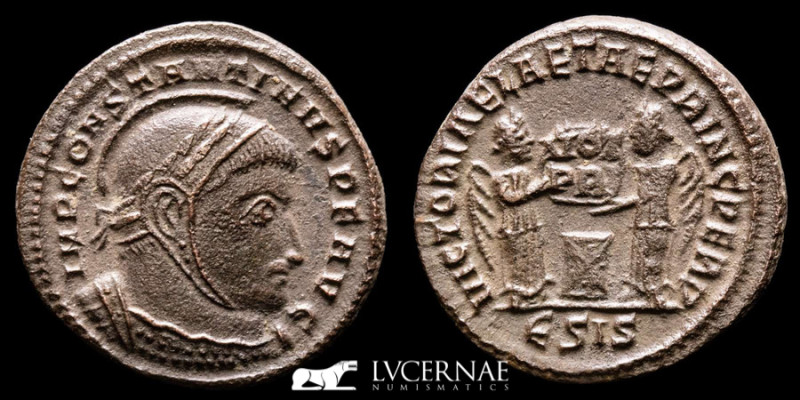 Roman Empire - Constantine I (AD 306-337)
Bronze Follis (2.67 g., 19 mm.) Siscia...