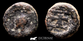 Visigoths Bronze Nummus 0.62 g. 7 mm Hispalis - Seville 7th century Good Very fine