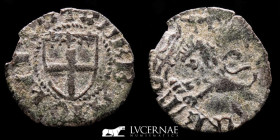 France - Medieval period Billon Denier 0,33 g 12 mm. gVF