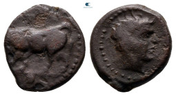 Sicily. Gela circa 420-405 BC. Onkia Æ