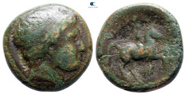 Kings of Macedon. Uncertain mint. Philip II of Macedon 359-336 BC. Bronze Æ