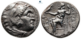 Kings of Macedon. Teos. Antigonos I Monophthalmos 320-301 BC. In the name and types of Alexander III, struck circa 310-301 BC. Drachm AR