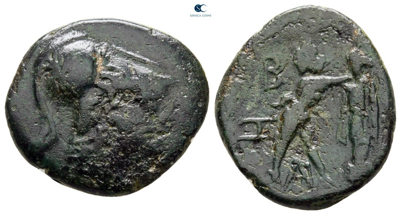 Kings of Macedon. Uncertain mint. Antigonos II Gonatas 277-239 BC. 
Bronze Æ
...