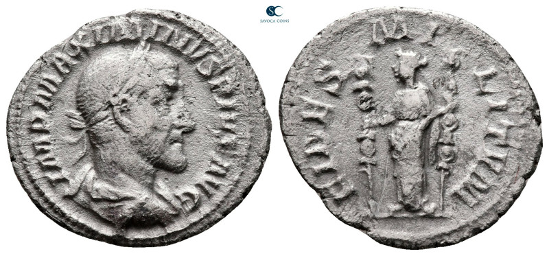 Maximinus I Thrax AD 235-238. Rome
Denarius AR

20 mm, 1,82 g



nearly v...