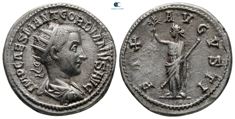 Gordian III AD 238-244. Antioch
Antoninianus AR

22 mm, 4,78 g



very fi...