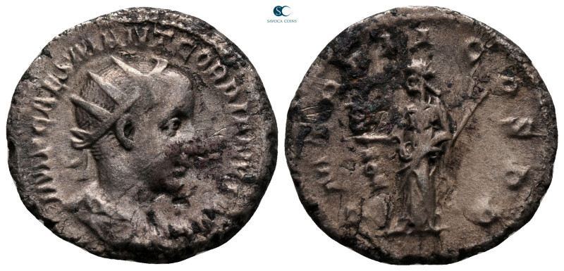 Gordian III AD 238-244. Rome
Antoninianus AR

22 mm, 4,00 g



nearly ver...