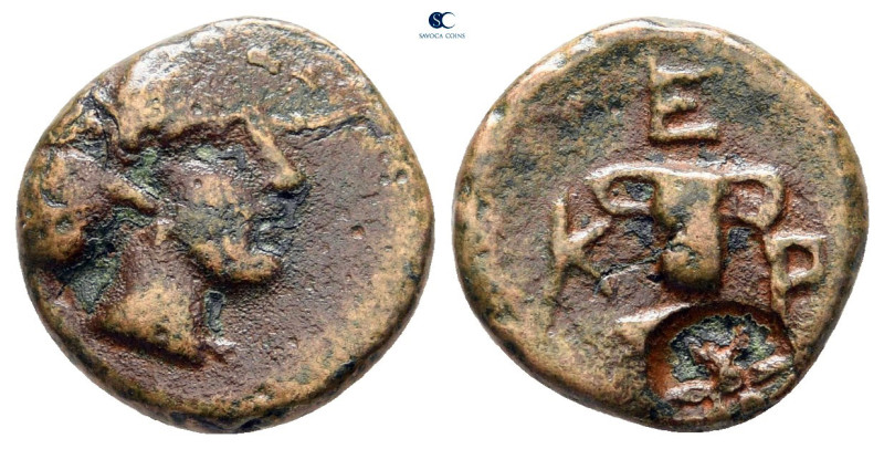 Kings of Thrace. Odrysian. Kersebleptes 359-340 BC. 
Bronze Æ

13 mm, 1,94 g...