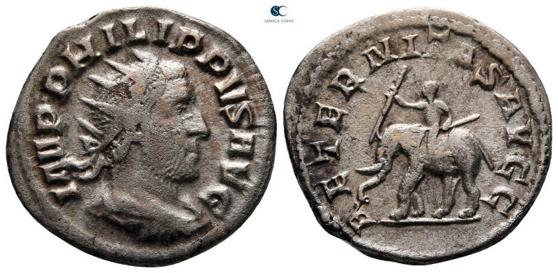 Philip I Arab AD 244-249. Rome
Antoninianus AR

22 mm, 3,45 g



very fin...