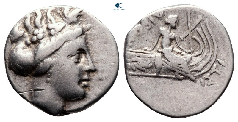 Euboea. Histiaia circa 300-100 BC. 
Tetrobol AR

14 mm, 1,74 g



very fi...