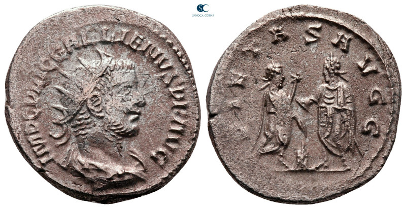 Gallienus AD 253-268. Samosata
Billon Antoninianus

22 mm, 3,63 g



very...