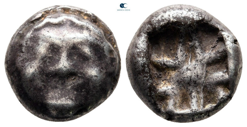 Mysia. Parion circa 500-400 BC. 
Drachm AR

13 mm, 3,63 g



fine