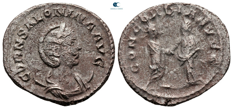 Salonina AD 254-268. Samosata
Billon Antoninianus

21 mm, 3,00 g



very ...