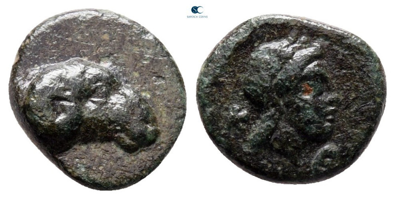 Troas. Kebren circa 250 BC. 
Bronze Æ

11 mm, 1,04 g



very fine