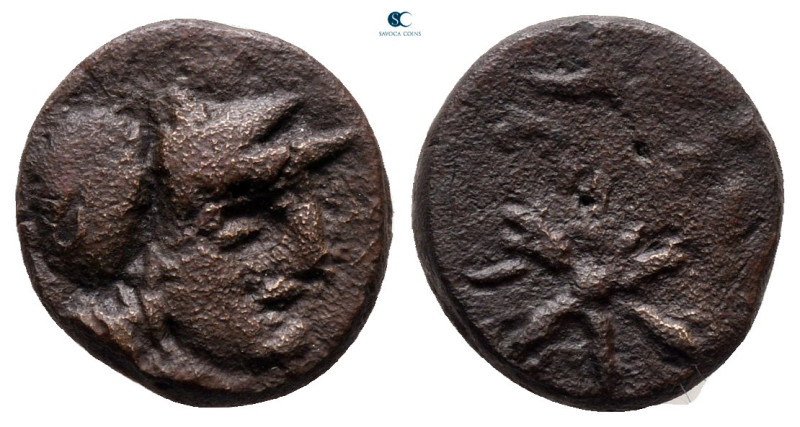 Troas. Kolone circa 350-300 BC. 
Bronze Æ

12 mm, 2,02 g



very fine