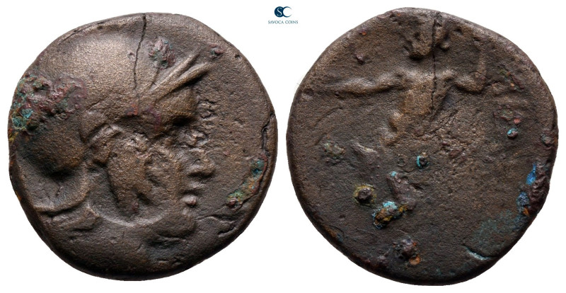 Aiolis. Aigai circa 200-0 BC. 
Bronze Æ

19 mm, 3,96 g



fine