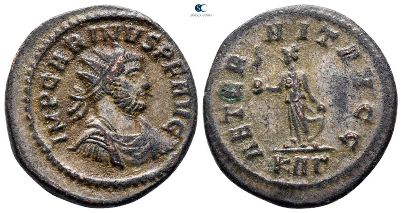 Carinus AD 283-285. Rome
Antoninianus Æ silvered

23 mm, 3,78 g



good v...