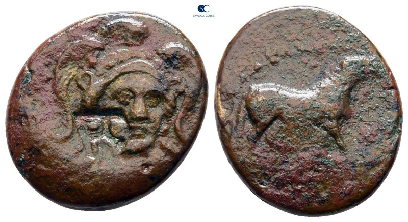 Ionia. Klazomenai circa 350-300 BC. 
Bronze Æ

19 mm, 4,12 g



fine