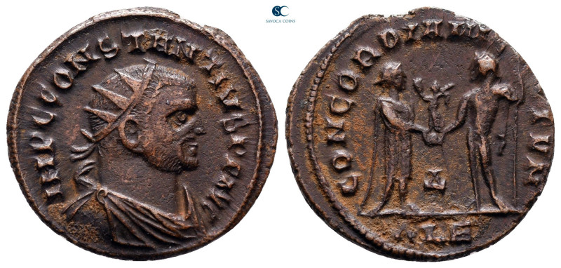 Constantius I Chlorus AD 305-306. Alexandria
Radiatus Æ

21 mm, 2,95 g


...