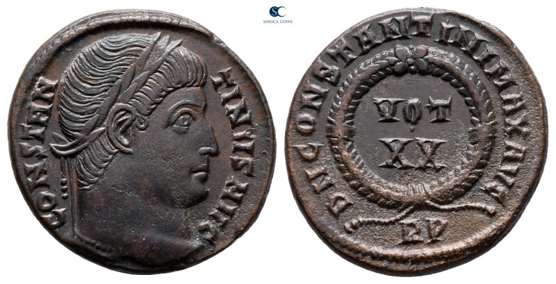 Constantine I the Great AD 306-337. Rome
Follis Æ

19 mm, 3,20 g



good ...