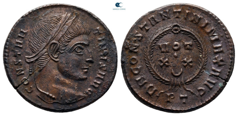 Constantine I the Great AD 306-337. Ticinum
Follis Æ

19 mm, 3,14 g



ve...