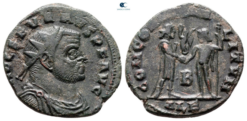 Severus II AD 306-307. Alexandria
Follis Æ

21 mm, 3,14 g



very fine