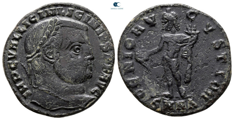 Licinius I AD 308-324. Nicomedia
Follis Æ

25 mm, 5,62 g



very fine