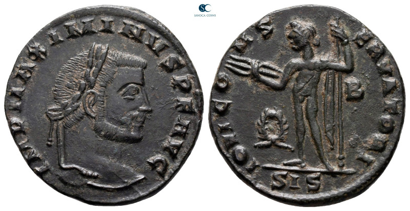 Maximinus II Daia AD 310-313. Siscia
Follis Æ

23 mm, 4,60 g



very fine...