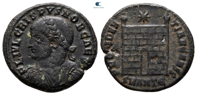 Crispus, as Caesar AD 316-326. Antioch
Follis Æ

19 mm, 3,15 g



very fi...