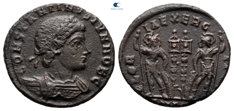 Constantine II, as Caesar AD 317-337. Antioch
Follis Æ

17 mm, 2,40 g



...