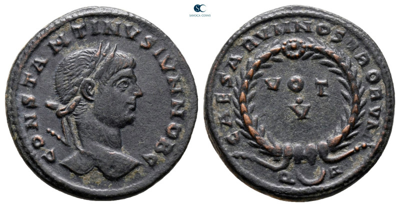 Constantine II, as Caesar AD 317-337. Arelate (Arles)
Follis Æ

19 mm, 2,66 g...