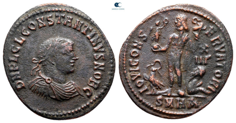 Constantine II, as Caesar AD 317-337. Heraclea
Follis Æ

21 mm, 2,49 g


...