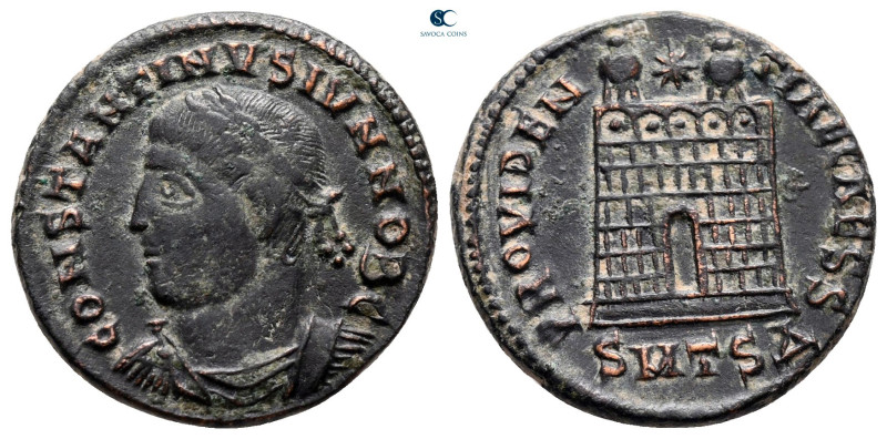 Constantine II, as Caesar AD 317-337. Thessaloniki
Follis Æ

19 mm, 3,29 g
...