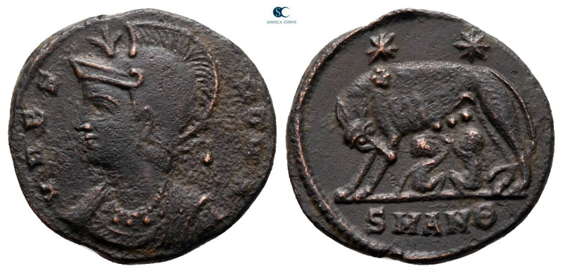 City Commemoratives AD 330-354. Antioch
Follis Æ

16 mm, 1,90 g



very f...