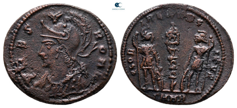 City Commemoratives AD 330-354. Heraclea
Follis Æ

18 mm, 1,95 g



very ...