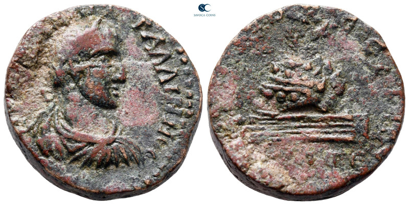 Pontos. Neocaesarea. Gallienus AD 253-268. 
Bronze Æ

26 mm, 14,78 g



v...