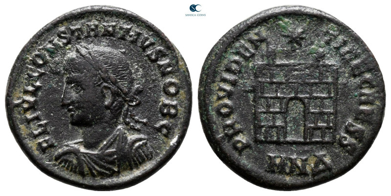 Constantius II, as Caesar AD 337-347. Nicomedia
Follis Æ

18 mm, 2,49 g


...