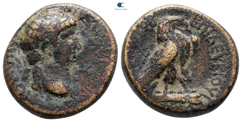 Phrygia. Amorion. Claudius AD 41-54. 
Bronze Æ

20 mm, 5,94 g



nearly v...