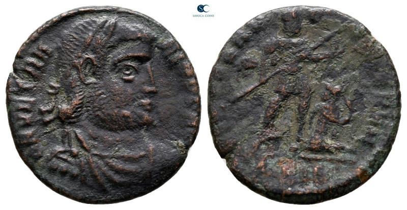 Vetranio AD 350. Siscia
Follis Æ

18 mm, 1,94 g



nearly very fine