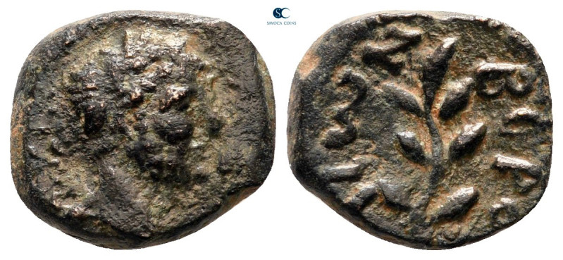 Cyrrhestica. Beroea. Hadrian AD 117-138. 
Bronze Æ

13 mm, 1,53 g



very...