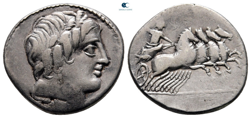 Gargilius, Ogulnius and Vergilius 86 BC. Rome
Denarius AR

18 mm, 2,95 g

...