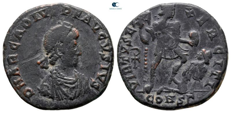 Arcadius AD 383-408. Constantinople
Follis Æ

22 mm, 4,07 g



very fine