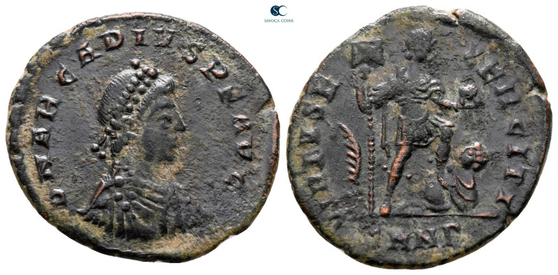 Arcadius AD 383-408. Nicomedia
Follis Æ

25 mm, 4,59 g



nearly very fin...