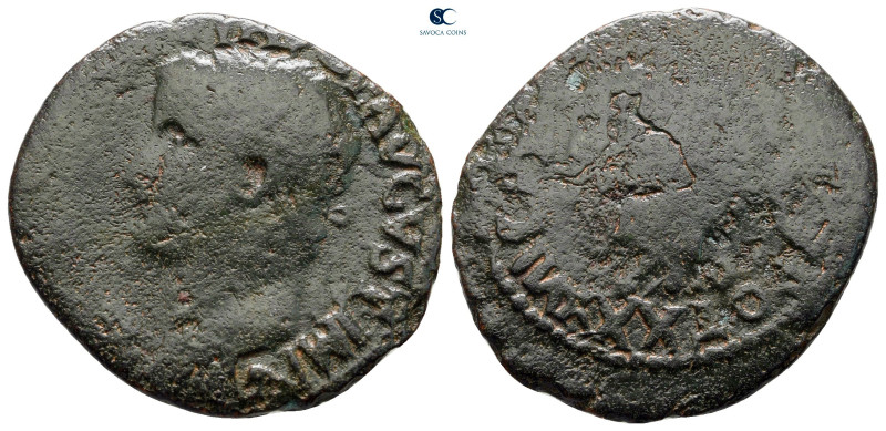 Tiberius AD 14-37. Rome
As Æ

27 mm, 7,37 g



fine