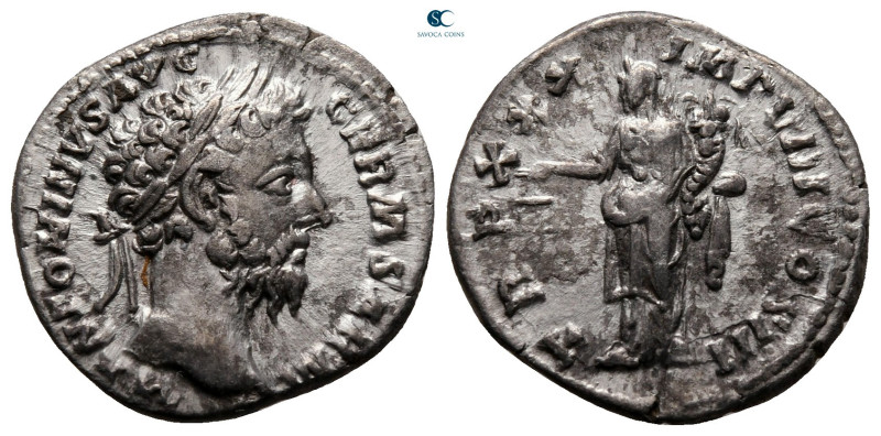 Marcus Aurelius AD 161-180. Rome
Denarius AR

19 mm, 2,76 g



very fine